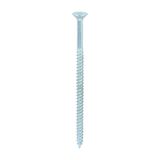 Timco 10 x 31/2" Twin Threaded Woodscrews Countsunk Head Zinc (100/Box) 10312CWZ