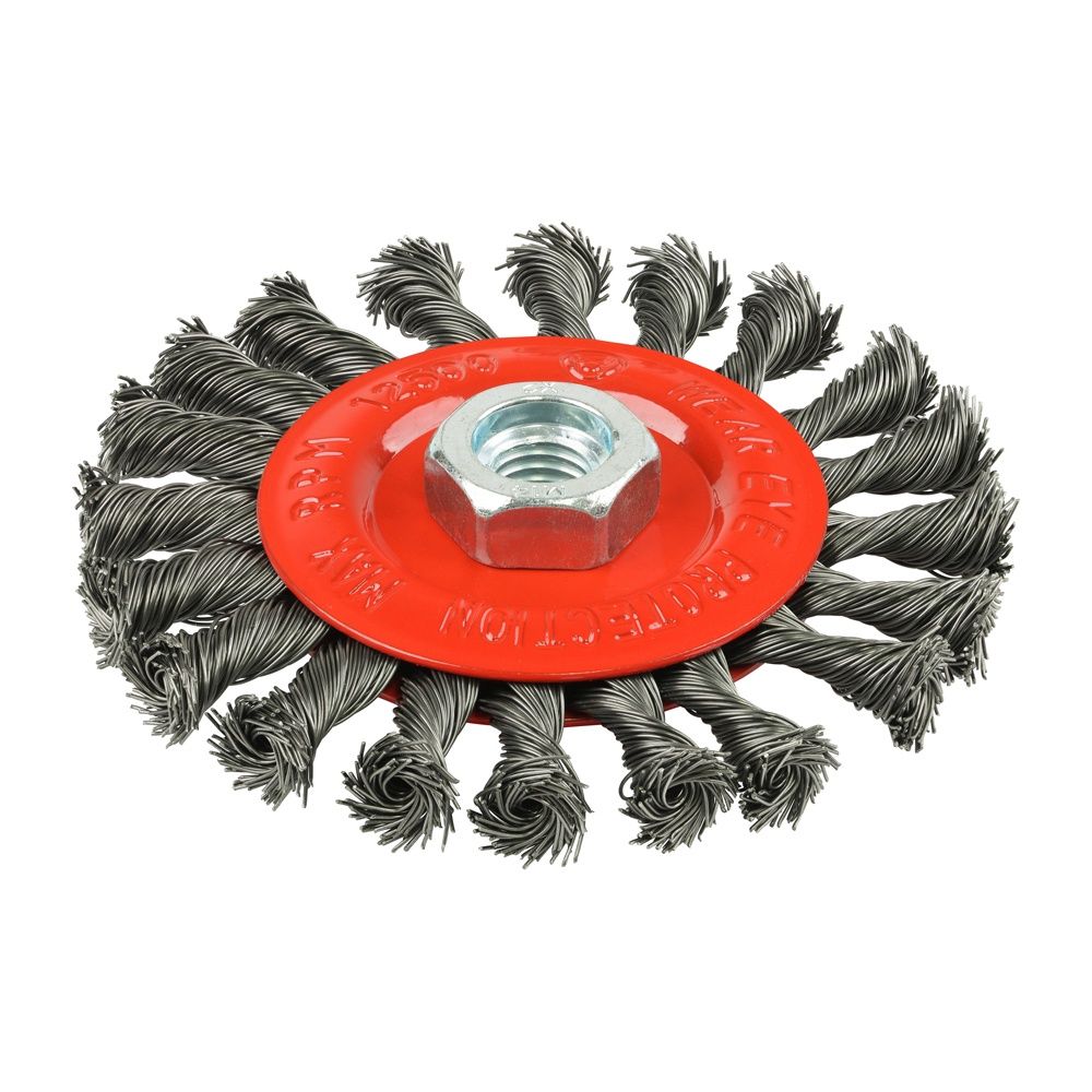 Timco 115TWT Threaded Wheel Brush-Twist 115mm