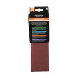 Timco Addax 75 x 533mm 120 Grit Sanding Belts Red Pack of 5 231645