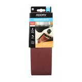 Timco Addax 75 x 533mm 80 Grit Sanding Belts Red Pack of 5 231841