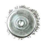 Timco 25mm Drill End Brush Crimped Steel Wire Shaft Mount End Brush-Crimp 25SEC