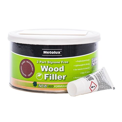 Timco 357536 2 Part Styrene Free Wood Filler White 275ml