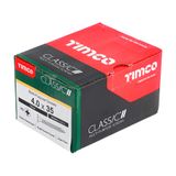 Timco 4.0 x 35mm Classic Multi-Purpose Screws Countsunk Head Yellow (200/Box) 40035CLAF