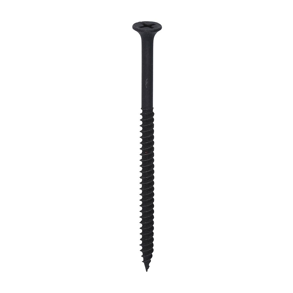 Timco 4.2 x 75mm Thread Drywall Screws PH2 Black (200/Box) 00075DRYS