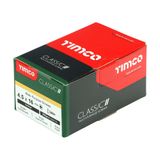 Timco 4.5 x 16mm Classic Multi-Purpose Screws Countsunk Head Yellow (200/Box) 45016CLAF