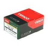 Timco 4.5 x 55mm Classic Multi-Purpose Screws Countsunk Head Yellow (200/Box) 45055CLAF