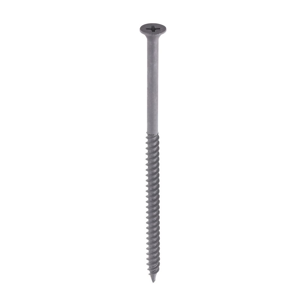 Timco 4.8 x 100mm Thread Drywall Screws PH2 Black (500/Box) 00100DRY
