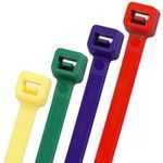 Timco 4.8 x 200mm Mixed Colours Coloured Nylon Cable Tie (200/Bag) 48200CTMIX