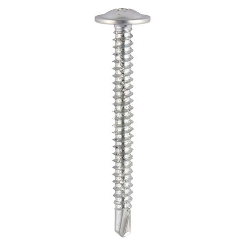Timco 4.8 x 40mm Baypole Screws Wafer Flange Head Self Tapping 289Z