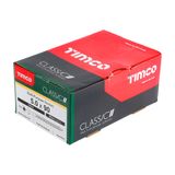 Timco 5.0 x 90mm Classic Multi-Purpose Screws Countsunk Head Yellow (100/Box) 50090CLAF