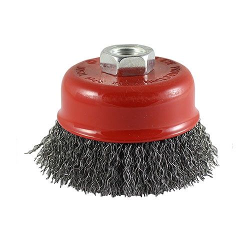 Timco 50SCC Shaft Mount Cup Brush-Crimp 50mm
