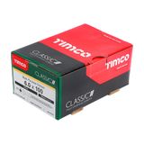 Timco 6.0 x 100mm Classic Multi-Purpose Screws Countsunk Head Yellow (100/Box) 60100CLAF