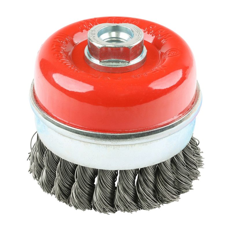 Timco 80TCT Threaded Cup Brush-Twist 80mm