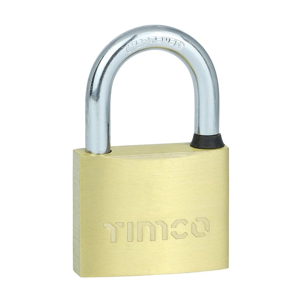 Timco Brass Padlock 50mm P50