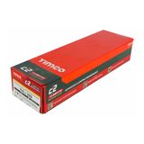 Timco 8.0 x 300mm C2 Clamp-Fix TX Double Countersunk with Ribs Twin-Cut Yellow 80300C2C