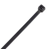 Timco 4.8 x 370mm Cable Ties nylon Black 48370CTB