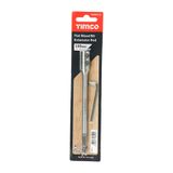Timco 150mm / 1/4" Flat Wood Bit Extension Rod with Allen Key FBEQR150