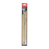 Timco 300mm / 1/4" Flat Wood Bit Extension Rod with Allen Key FBEQR300