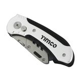 Timco 60 x 19 x 0.6mm Folding Utility Knife & Blades 253017
