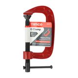 Timco 3" (75mm) Heavy Duty G Clamp Bend & Break Resistant 468146