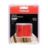 Timco 57mm Holesaw Variable Pitch M3 Grade HSS Steel Cutting HS57