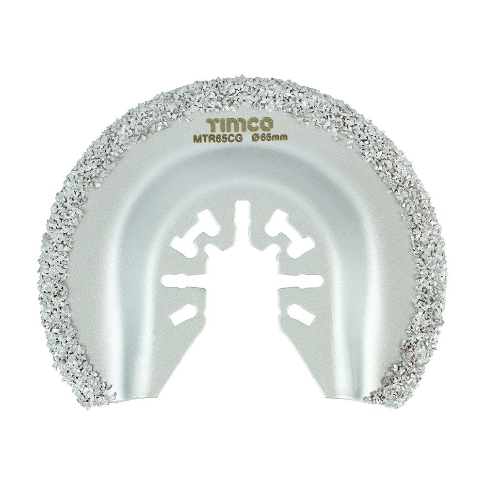 Timco Multi-Tool Blade - Radial Grit - For Tiles Dia.65mm