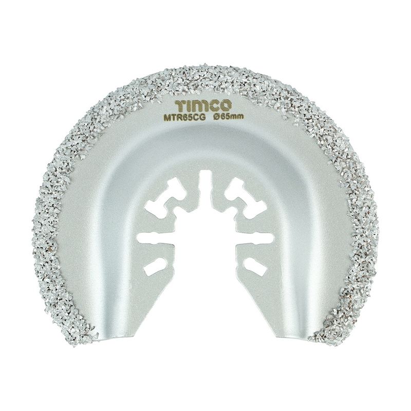 Timco Multi-Tool Blade - Radial Grit - For Tiles Dia.65mm