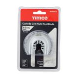 Timco Dia.65mm Multi-Tool Blade - Radial Grit For Tiles MTR65CG