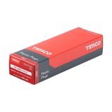 Timco 30mm Red Plastic Plug Concrete & Masonry (100/Box) RPLUG