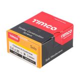 Timco 3.5 x 20mm Solo Chipboard & Woodscrews - PZ - Double Countersunk - Yellow 35020SOLOC
