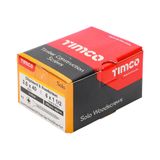 Timco 3.5 x 40mm Solo Chipboard & Woodscrews - PZ - Double Countersunk - Yellow 35040SOLOC