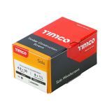 Timco 4.0 x 30mm Solo Chipboard & Woodscrews - PZ - Double Countersunk - Yellow 40030SOLOC