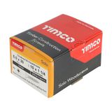 Timco 5.0 x 30mm Solo Chipboard & Woodscrews - PZ - Double Countersunk - Yellow 50030SOLOC