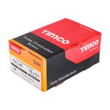 Timco 5.0 x 45mm Solo Chipboard & Woodscrews - PZ - Double Countersunk - Yellow 50045SOLOC