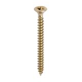 Timco 6.0 x 70mm Solo Chipboard & Woodscrews - PZ - Double Countersunk - Yellow 60070SOLOC