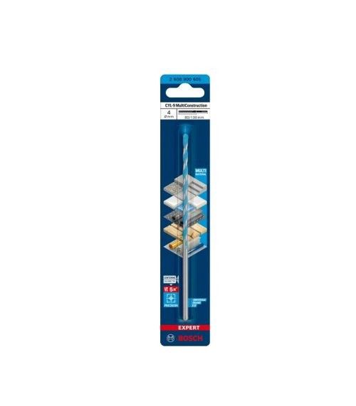 Bosch 2608900605 EXPERT Carbide Multi Construction Drill 4mm x 80mm x 130mm