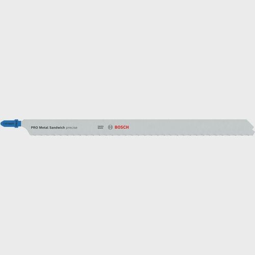 Bosch 2608655115 PRO Metal Sandwich T1018AFP Jigsaw Blade, 250 mm, 5 pcs