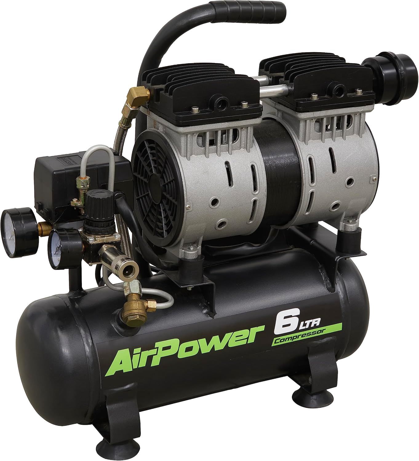 Sealey - SAC0607S - 6L Low Noise Direct Drive Air Compressor 0.7hp