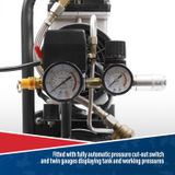 Sealey - SAC0607S - 6L Low Noise Direct Drive Air Compressor 0.7hp