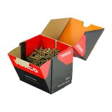 Timco 4.0 x 30mm Solo Chipboard & Woodscrews Industry Pack PZ Double Countersunk Yellow  40030SOLOIND