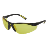 Sealey Worksafe® Zante Style Amber Lens Safety Glasses with Flexi Arms 9215