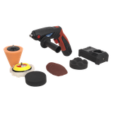 Sealey CP2812V Cordless Mini Sander/Polisher Kit 75mm 12V Lithium-ion