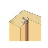 Trend 1/2" Aquamac 21 Recesser 46.3mm C207X1/2TC