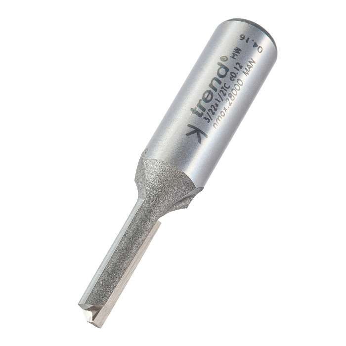 Trend 1/2&quot; Two Flute Cutter 6.3 mm 3/22X1/2TC