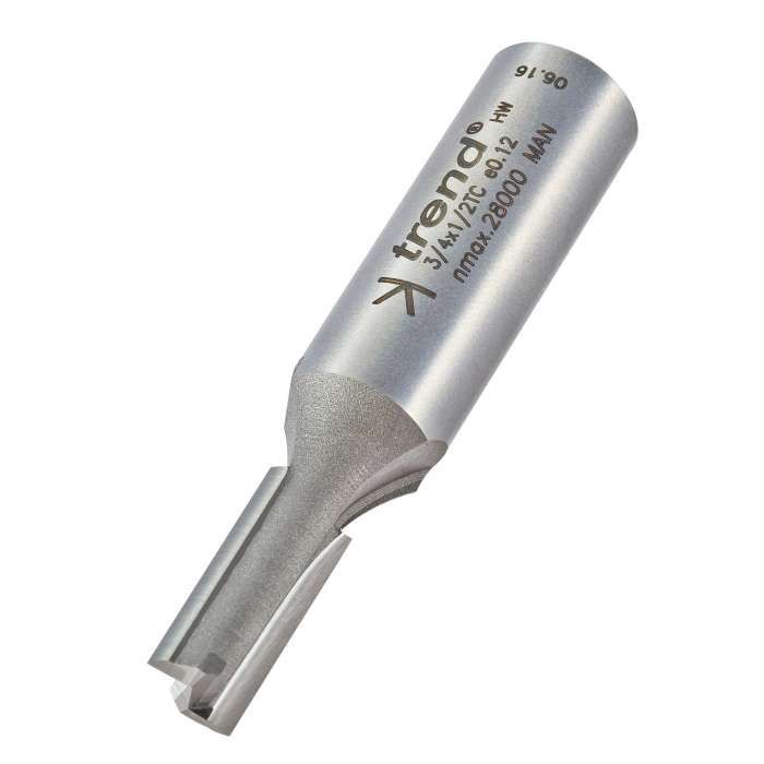 Trend 1/2&quot; Two Flute Cutter 8 mm 3/4X1/2TC