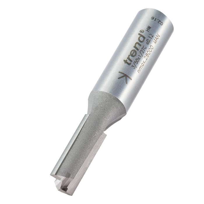 Trend 1/2&quot; Two Flute Cutter 9.5mm 3/50X1/2TC