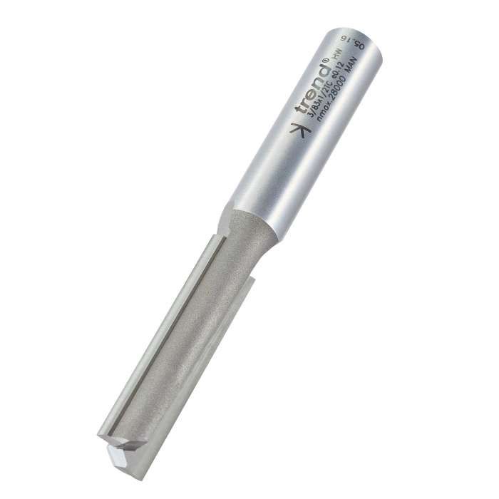Trend 1/2&quot; Two Flute Worktop Cutter 12.7mm 3/83X1/2TC