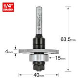 Trend 1/4" Biscuit Jointer Set 342X1/4TC