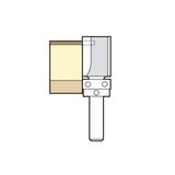 Trend 1/4" Guided Profiler 16mm x 25mm 46/90X1/4TC