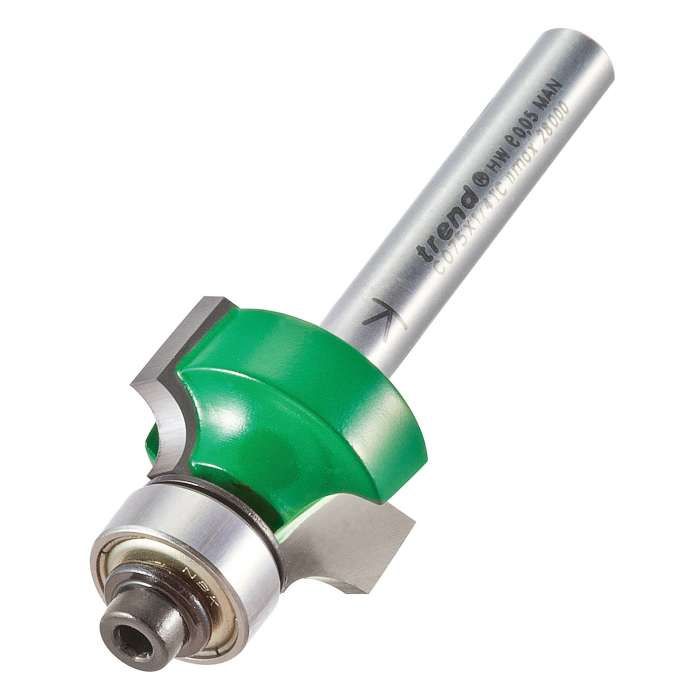 Trend 1/4&quot; Rounding Over 4.8mm x 12.7mm cut C075X1/4TC